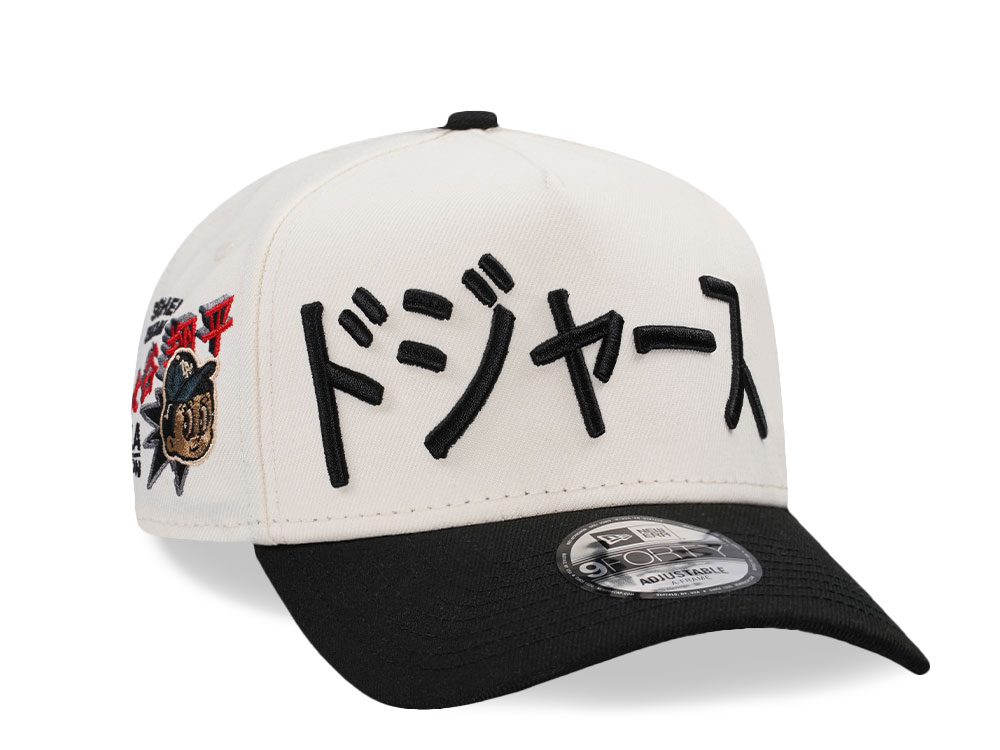 New Era Los Angeles Dodgers Shohei Ohtani Chrome Black Two Tone Edition 9Forty A Frame Snapback Gorra