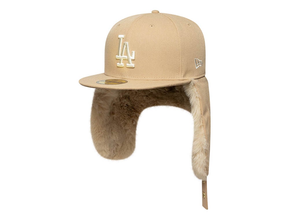 New Era Los Angeles Dodgers World Series 1981 Camel Prime Edition 59Fifty Dogear Fitted Gorra