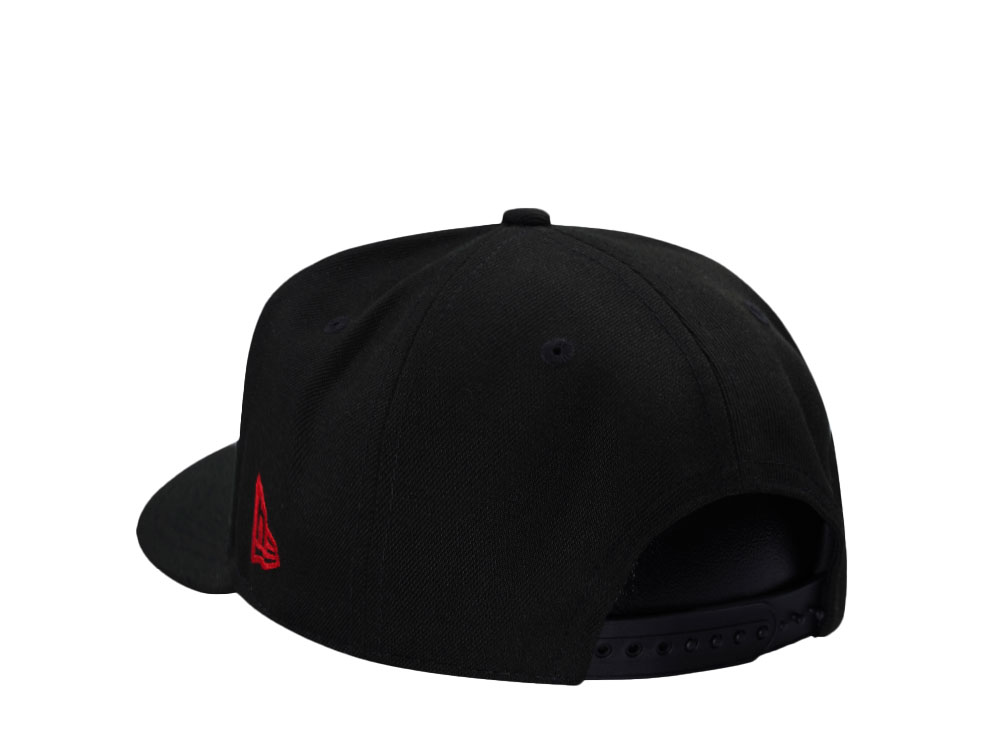 New Era Detroit Red Wings Black Classic Edition 9Fifty A Frame Snapback Gorra