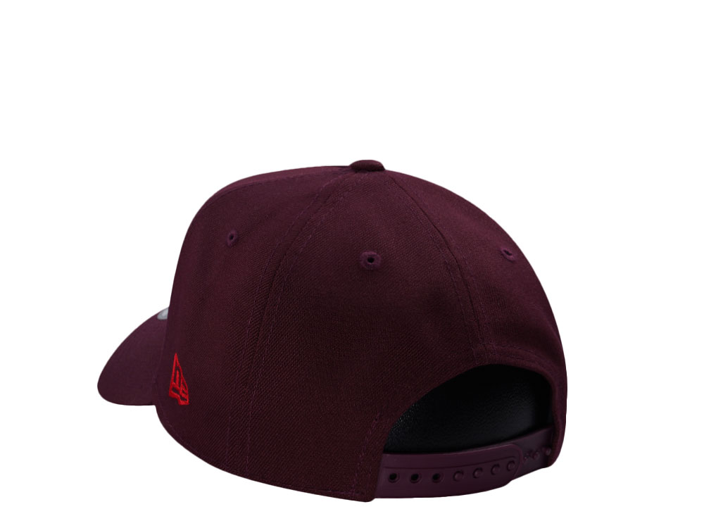 New Era Toronto Blue Jays 25th Anniversary Maroon Prime Edition 9Forty A Frame Snapback Gorra