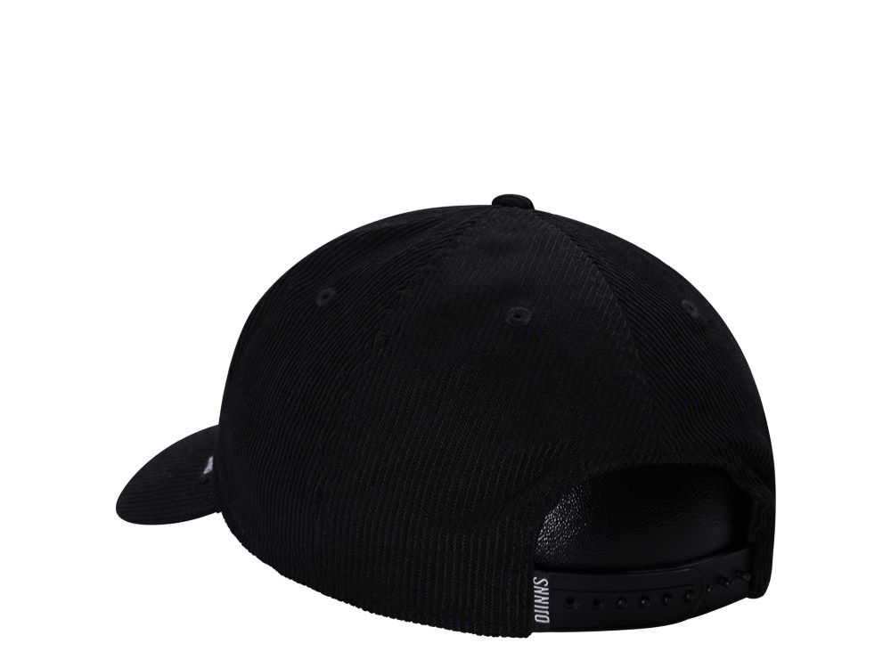 Djinns Cord Mountains Black TrueFit Snapback Gorra