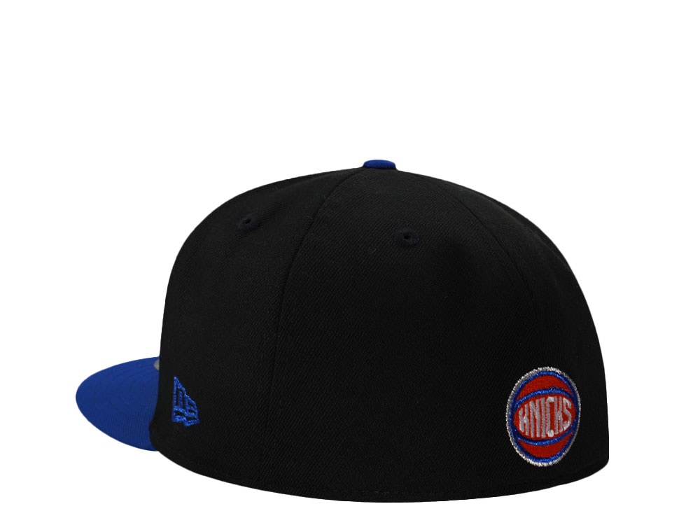 New Era New York Knicks 70th Anniversary Black Two Tone Edition 59Fifty Fitted Gorra