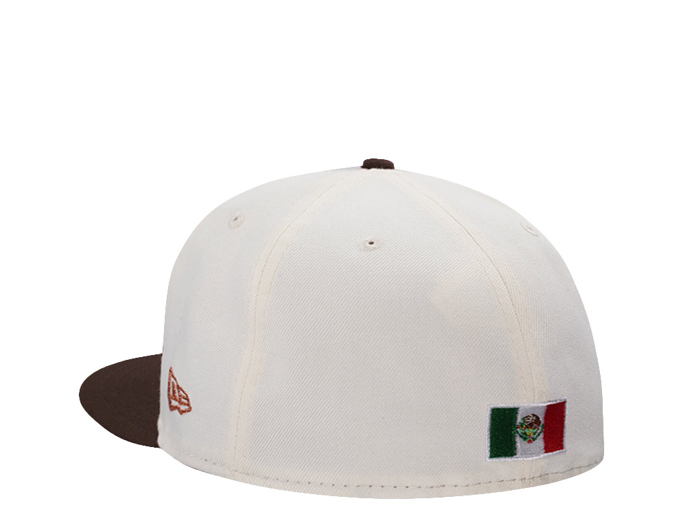 New Era Mexico Temple Chrome Two Tone Edition 59Fifty Fitted Gorra