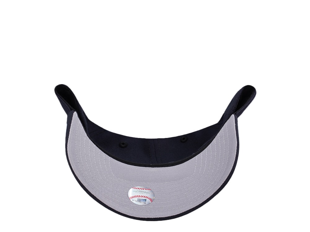 New Era New York Yankees Micro Script Navy Prime Edition 9Forty A Frame Snapback Gorra