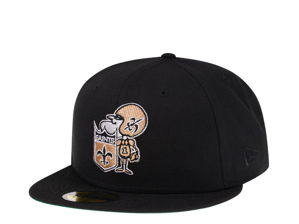 New Era New Orleans Saints Black Heritage Edition 59Fifty Fitted Gorra