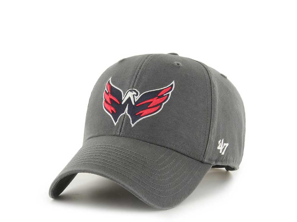 47Brand Washington Capitals Legend Gray Classic Strapback Gorra