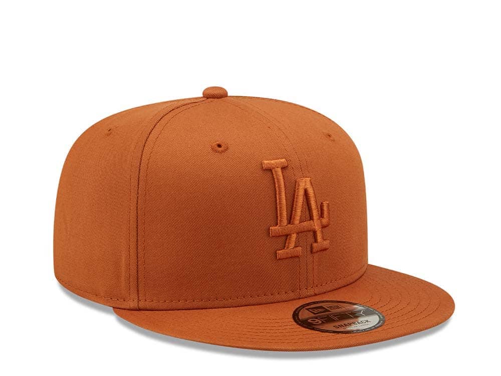 New Era Los Angeles Dodgers Essential Orange 9Fifty Snapback Gorra
