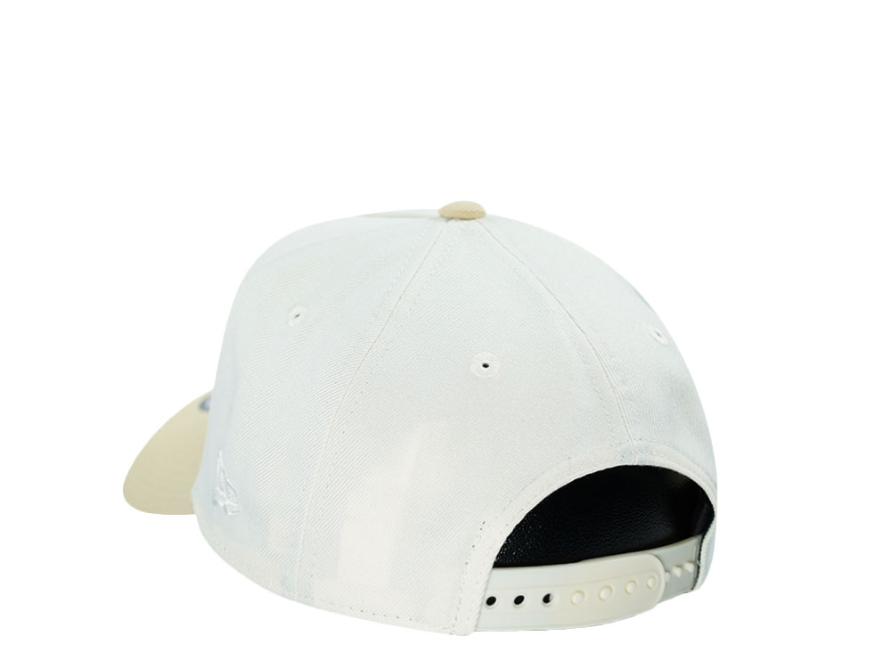 New Era Los Angeles Dodgers 60th Anniversary Sneaky Chrome Two Tone Edition 9Forty A Frame Snapback Gorra