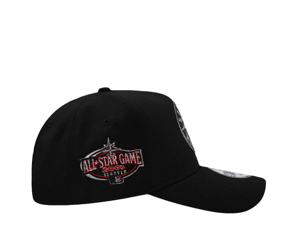 New Era Seattle Mariners All Star Game 2001 Black Prime Edition 9Forty A Frame Snapback Gorra