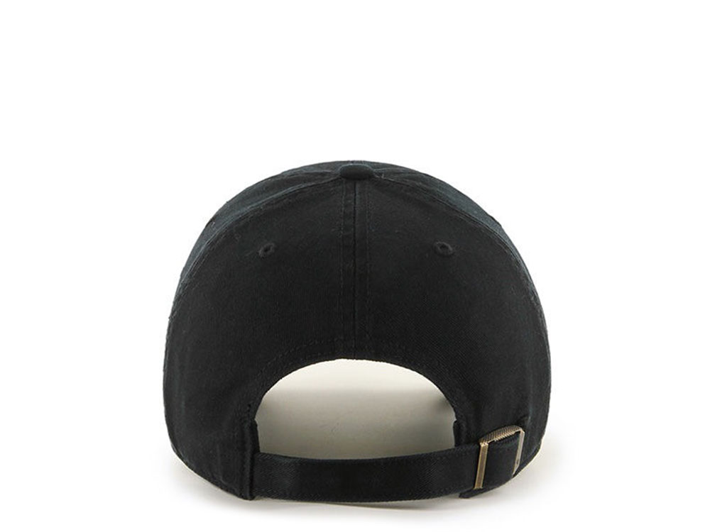 47Brand Chicago White Sox Black on Black Clean up Strapback Gorra
