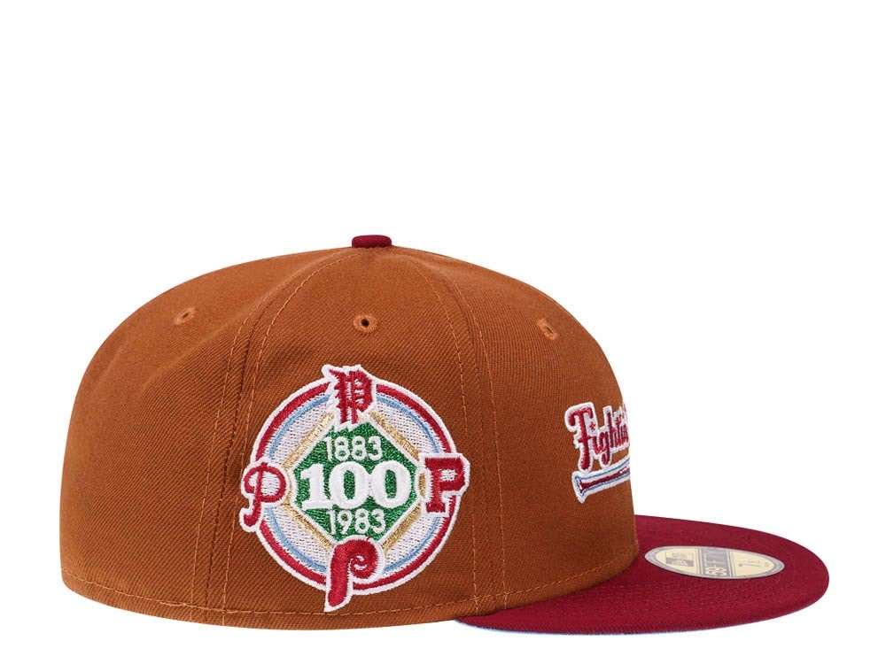 New Era Philadelphia Phillies 100th Anniversary Fightin Prime Two Tone Edition 59Fifty Fitted Gorra