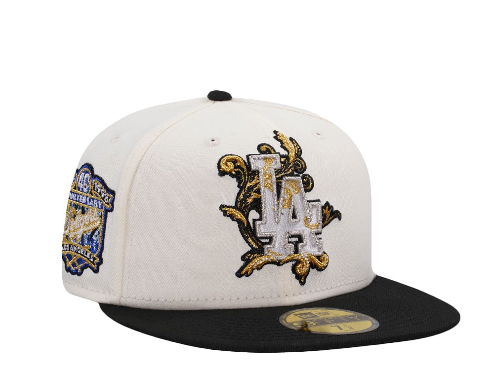 New Era Los Angeles Dodgers 40th Anniversary Metallic Chrome Two Tone Edition 59Fifty Fitted Gorra
