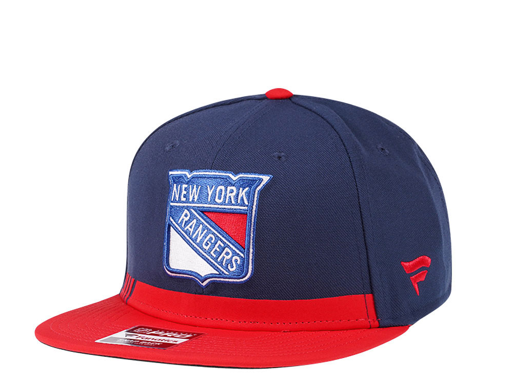Fanatics New York Rangers Pro Authentic Locker Room Snapback Gorra