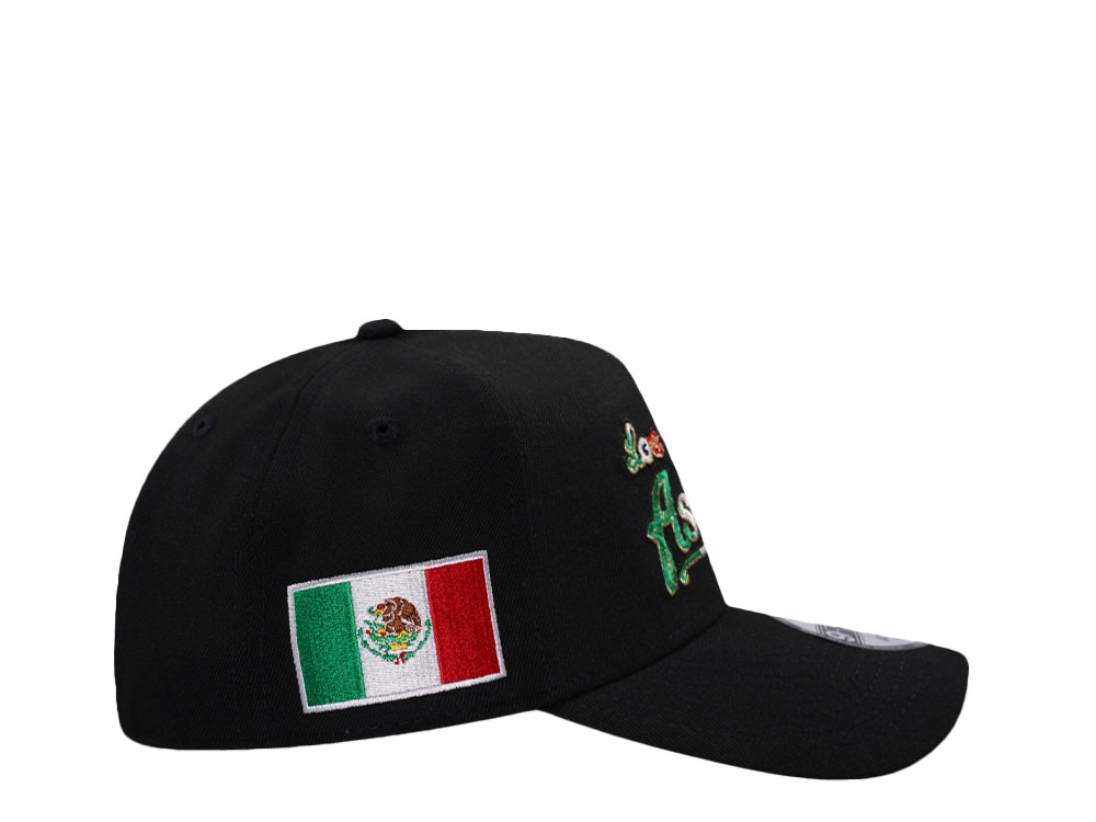 New Era Houston Astros Mexico Black Edition 9Forty A Frame Snapback Gorra