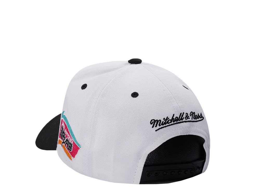 Mitchell & Ness San Antonio Spurs NBA Playoffs 1996 Chrome Two Tone Editon Pro Crown Fit Snapback Gorra