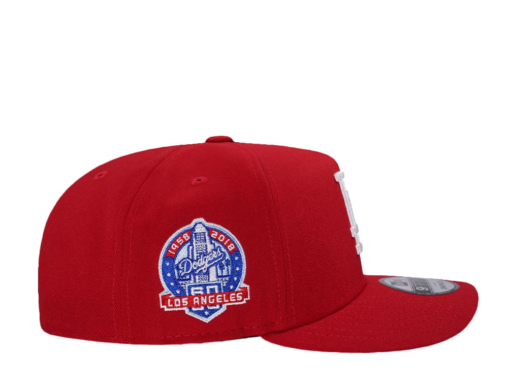 New Era Los Angeles Dodgers 60th Anniversary Red Edition 9Fifty A Frame Snapback Gorra