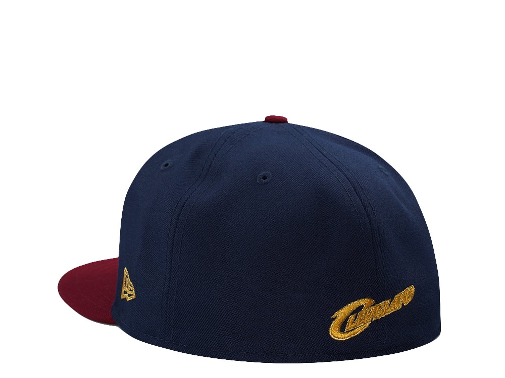 New Era Cleveland Cavaliers Inaugural Season 1970 Navy Two Tone Edition 59Fifty Fitted Gorra