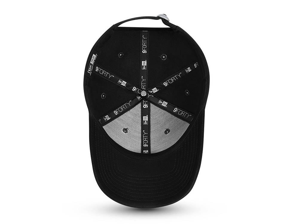 New Era Basic Black 9Forty Strapback Gorra