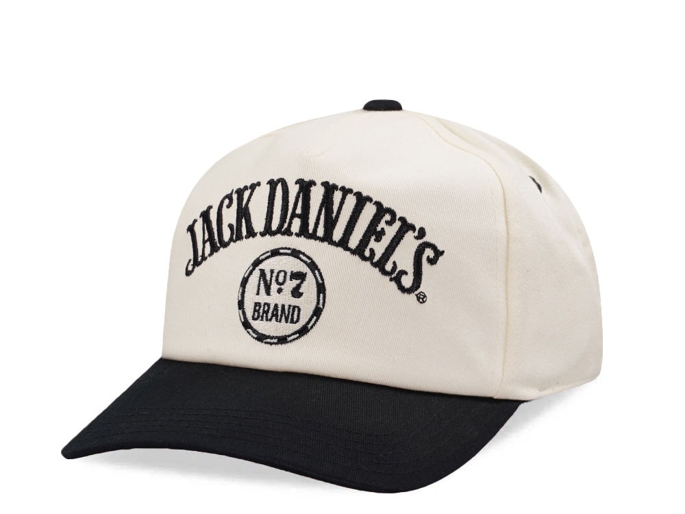 American Needle Jack Daniels Roscoe Ivory Edition Snapback Gorra