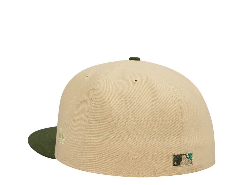 New Era Houston Astros 50th Anniversary Vegas Gold Prime Two Tone Edition 59Fifty Fitted Gorra