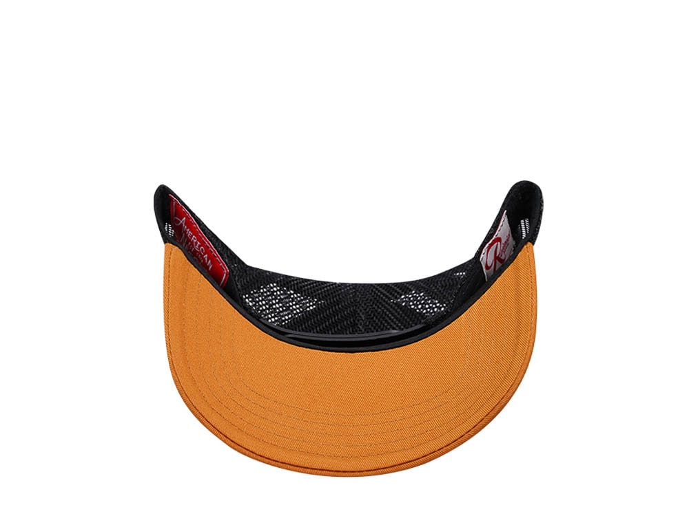 American Needle Rainier Twill Valin Patch Hazel Trucker Snapback Gorra