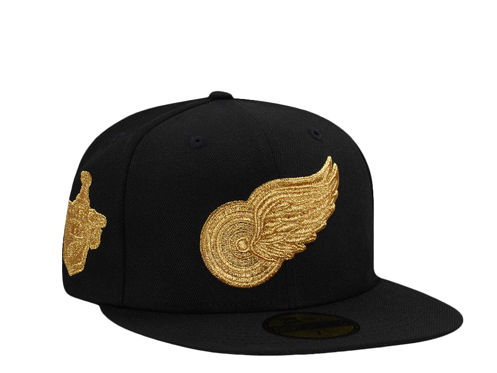 New Era Detroit Red Wings Stanley Cup Champions 2008 24K Edition 59Fifty Fitted Gorra