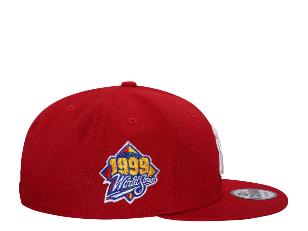 New Era New York Yankees World Series 1999 Red Classic 9Fifty Snapback Gorra