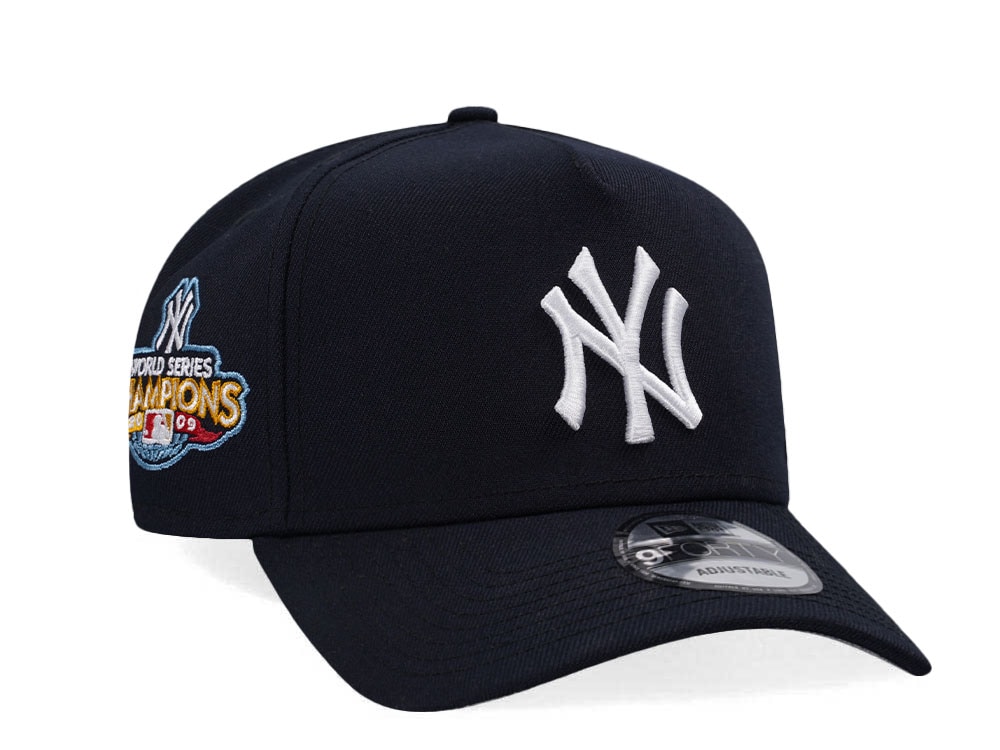 New Era New York Yankees World Series Champions 2009 Navy Edition 9Forty A Frame Snapback Gorra