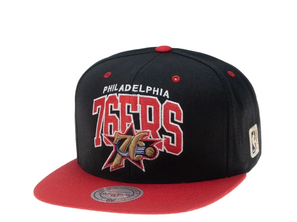 Mitchell & Ness Philadelphia 76ers HWC Team Arch Snapback Gorra