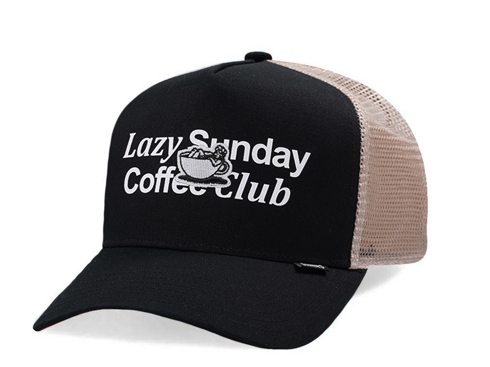 Djinns HFT Guy in a Cup Black Trucker Snapback Gorra