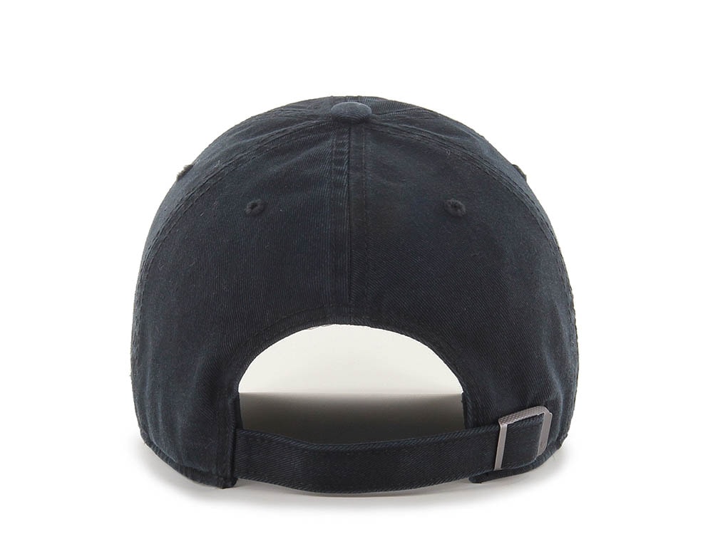 47 Brand Los Angeles Dodgers Base Runner Black Edition Clean Up Strapback Gorra