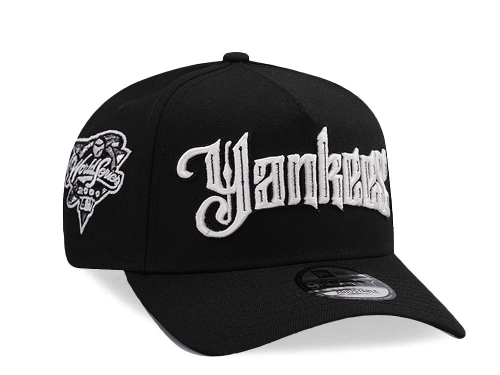 New Era New York Yankees World Series 2000 Black Prime Edition 9Forty A Frame Snapback Gorra