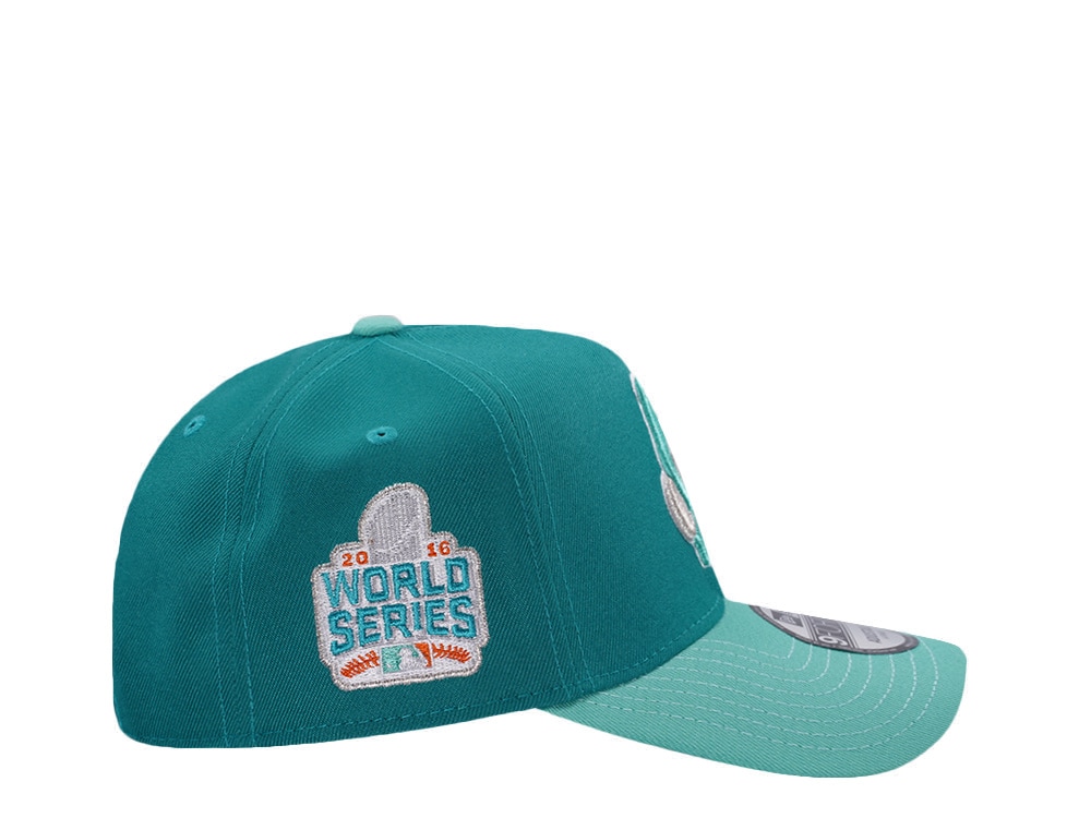 New Era Chicago Cubs World Series 2016 Mint Two Tone Edition 9Forty A Frame Snapback Gorra