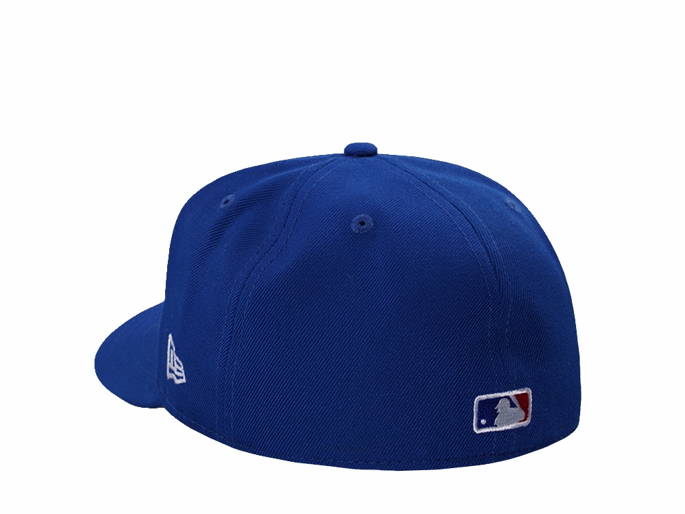 New Era Toronto Blue Jays 50th Anniversary Royal Blue Prime Edition 59Fifty Pre Curved Fitted Gorra