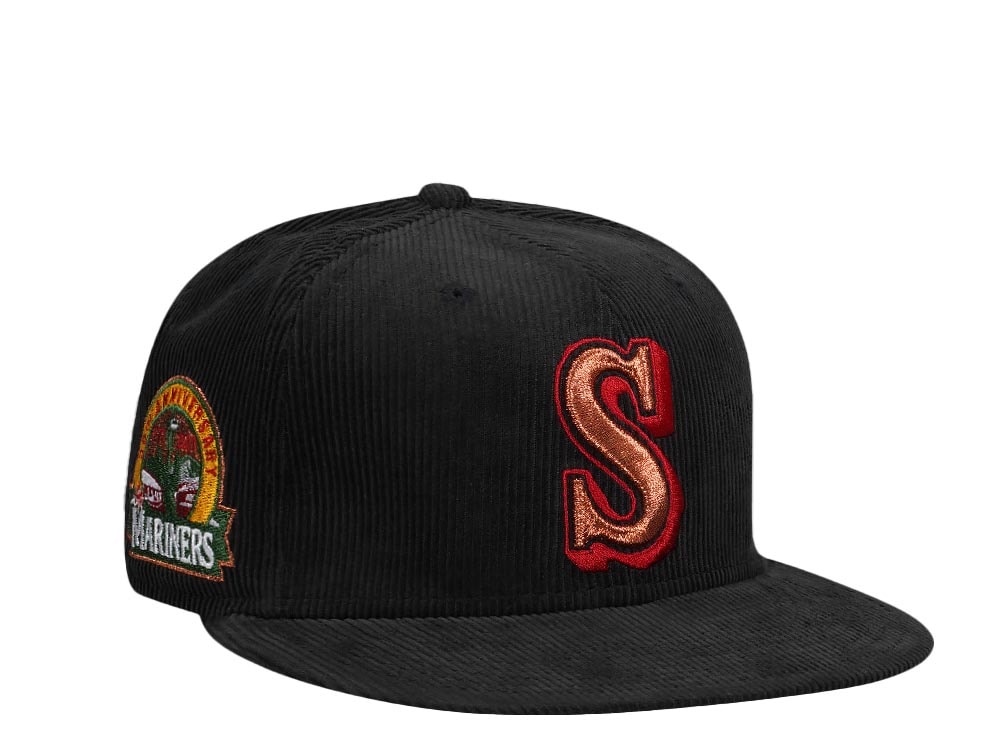 New Era Seattle Mariners 30th Anniversary Corduroy Copper Edition 59Fifty Fitted Gorra
