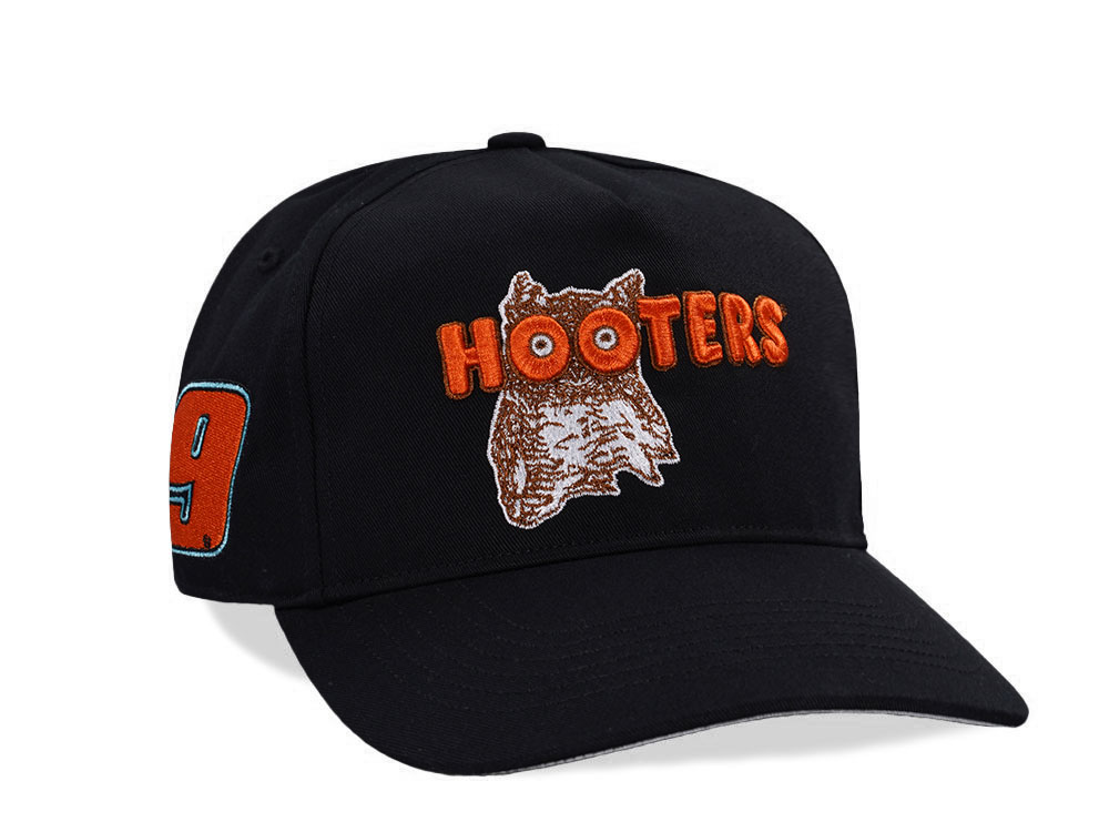 47Brand Nascar Chase Elliott Black Hooters Sure Shot Hitch Edition Snapback Gorra