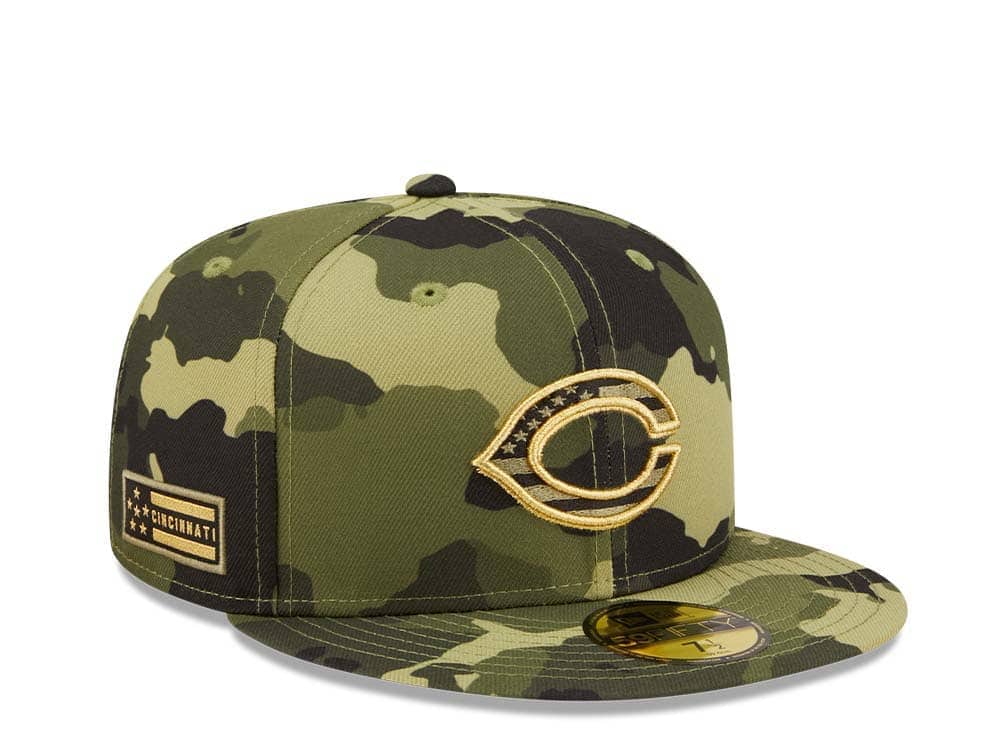 New Era Cincinnati Reds Armed Forces Day 2022 59Fifty Fitted Gorra