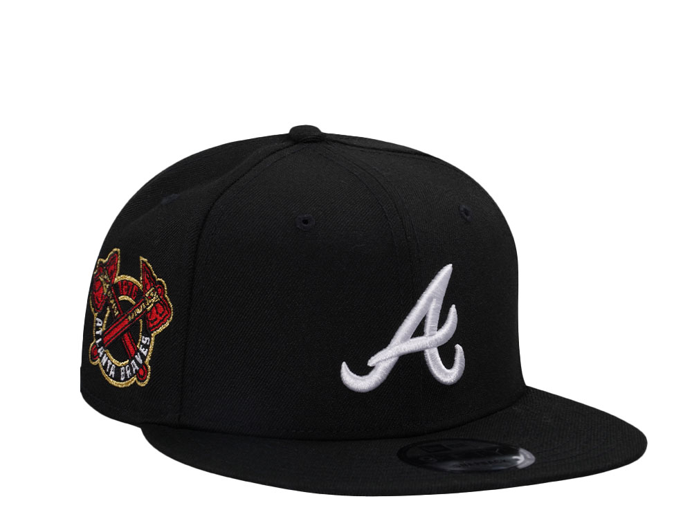 New Era Atlanta Braves World Series 1876 Black Classic Edition 9Fifty Snapback Gorra