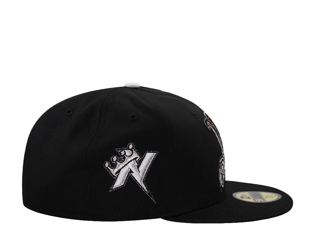 New Era Northwestern Arkansas Naturals Copa Black Prime Edition 59Fifty Fitted Gorra