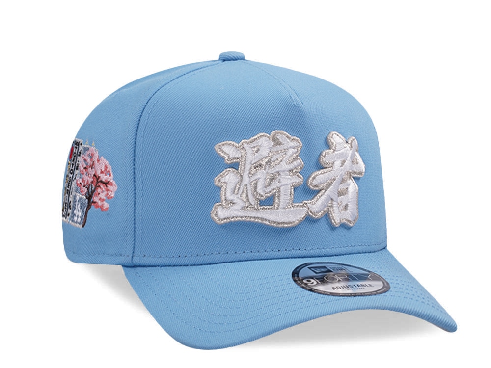 New Era Los Angeles Dodgers Tokyo Series Sky Blue Prime Edition 9Forty A Frame Snapback Gorra