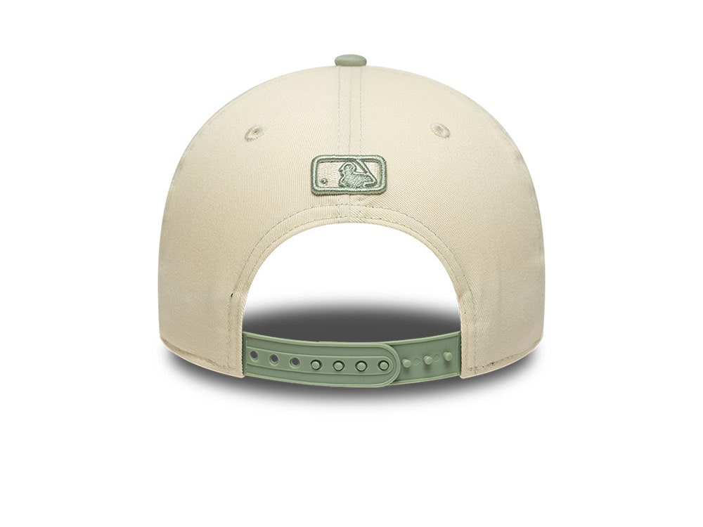 New Era Los Angeles Dodgers Side Script Two Tone 9Forty M Crown Snapback Gorra