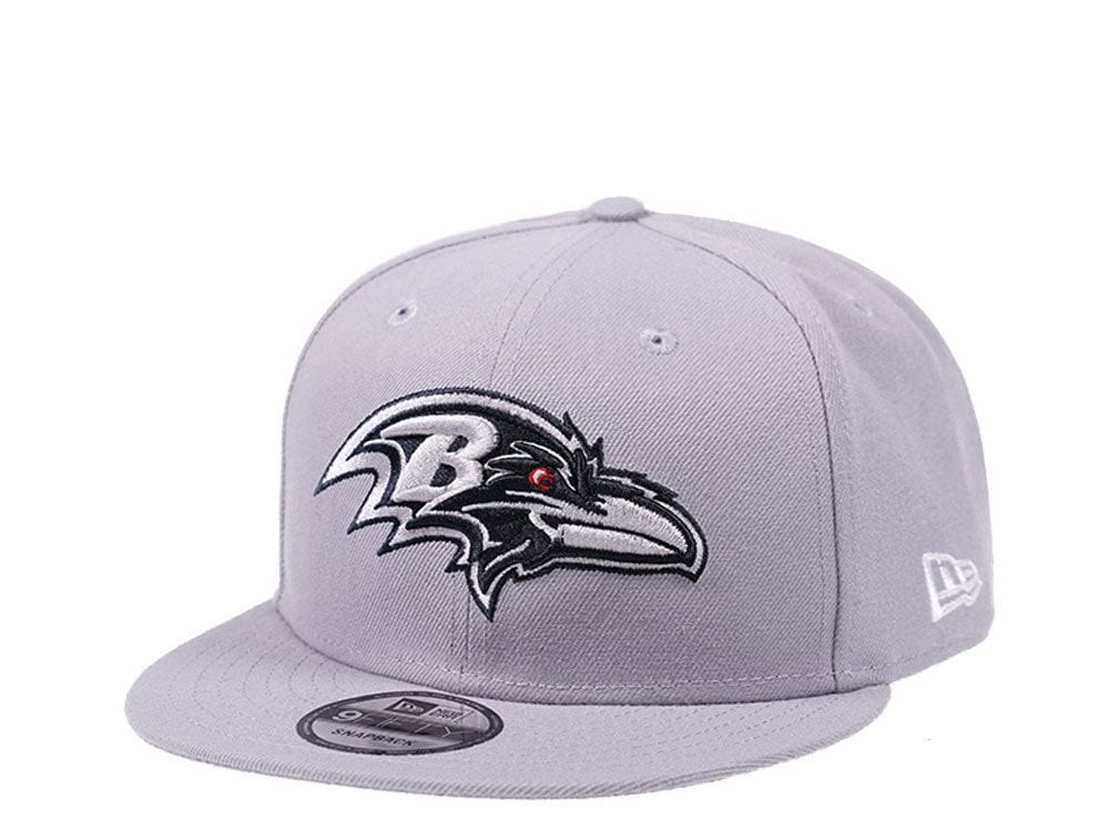 New Era Baltimore Ravens All about Gray Edition 9Fifty Snapback Gorra