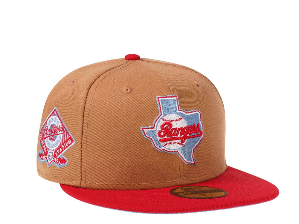 New Era Texas Rangers Arlington Stadium Prime Two Tone Edition 59Fifty Fitted Gorra