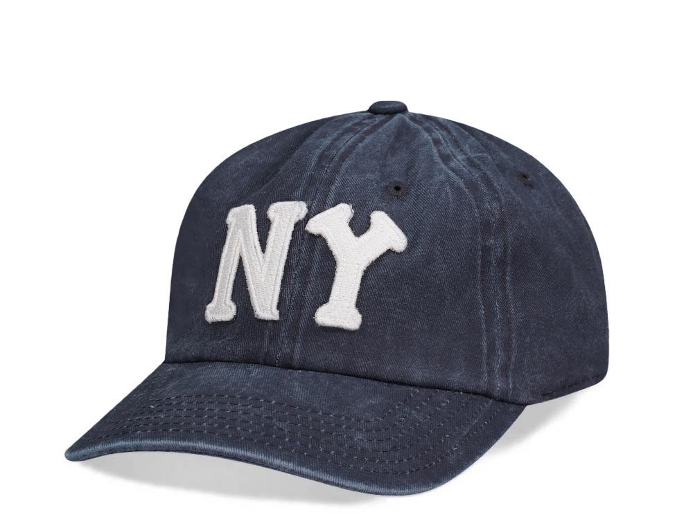 American Needle New York Black Yankees Navy Archive NL Dadhat Strapback Gorra