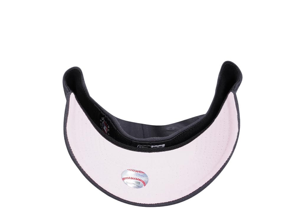 New Era Washington Nationals Gray and Pink Bloom Edition 39Thirty Stretch Gorra