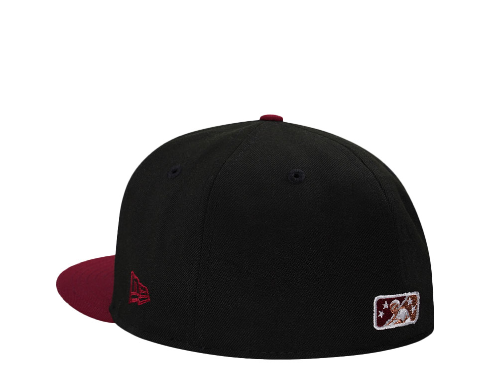 New Era Sacramento Rivercats Metallic Edition Black 59Fifty Fitted Gorra