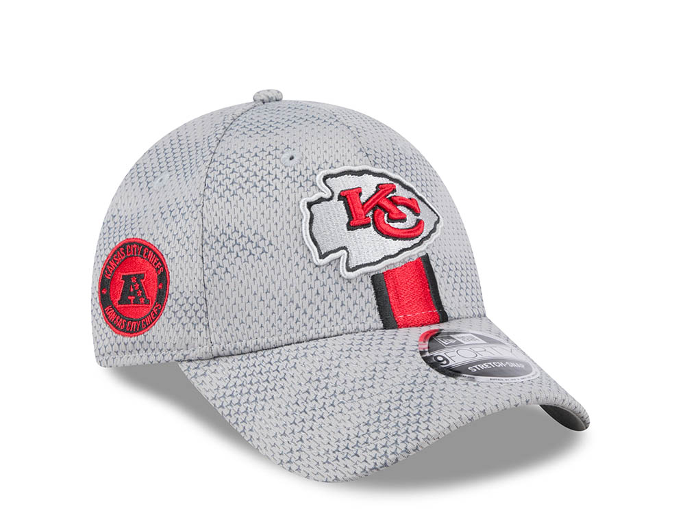 New Era Kansas City Chiefs Sideline 2024 9Forty Stretch Snapback Gorra