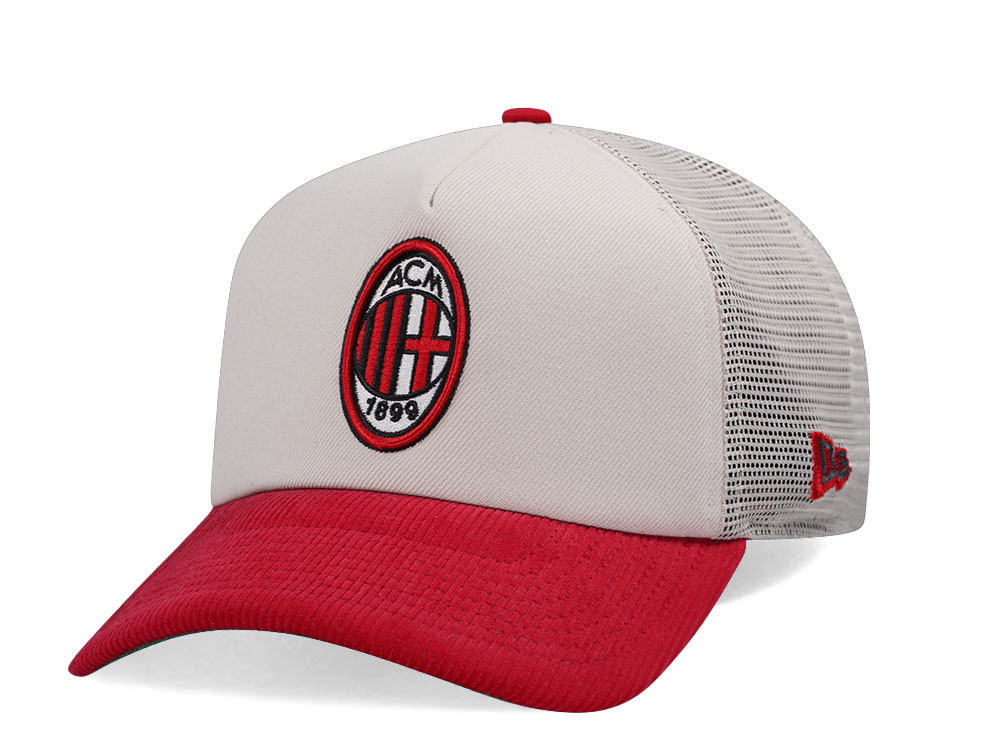 New Era AC Milan Stone Edition Trucker 9Forty A Frame Snapback Gorra