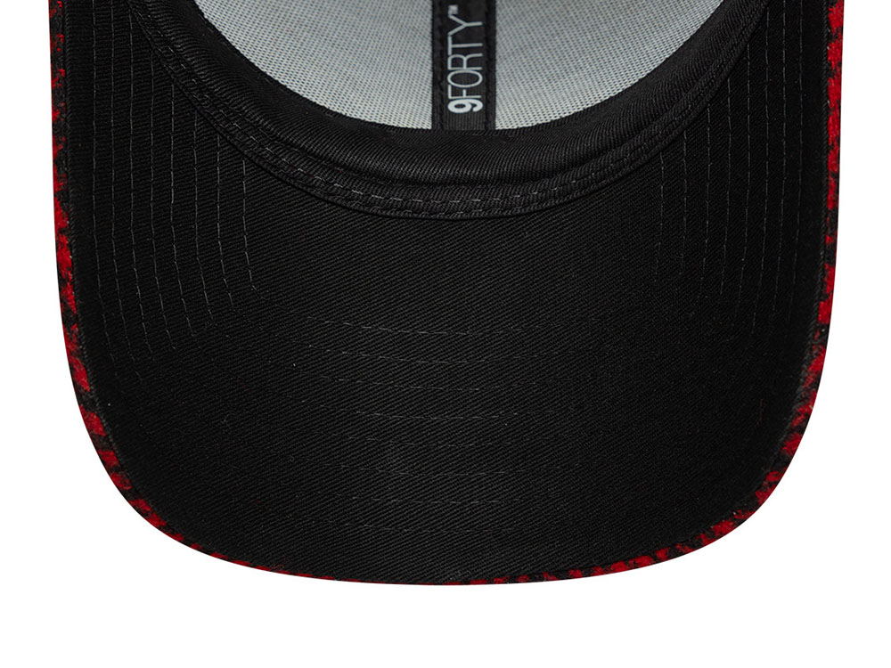 New Era Ac Milan Houndstooth Red Edition 9Forty Adjustable Gorra