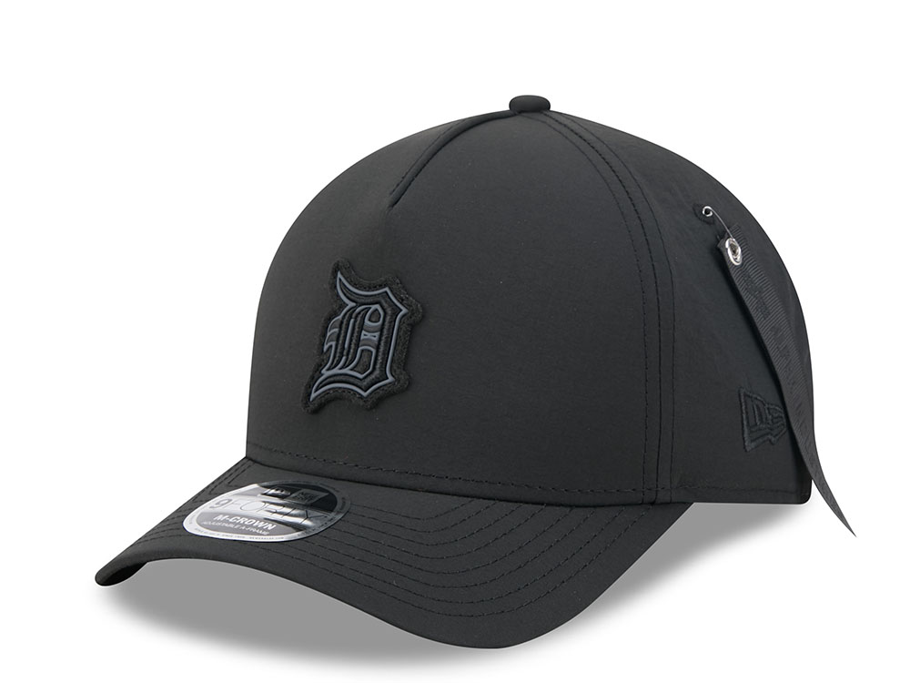 New Era Alpha Industries Detroit Tigers Black Prime Edition 9Forty M Crown A Frame Snapback Gorra
